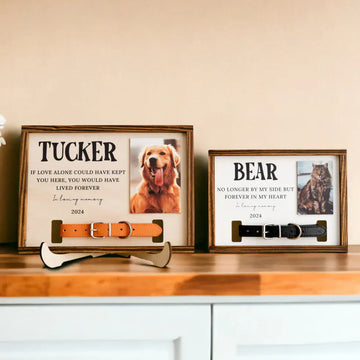 What Is a Respectful, Comforting Way to Display My Deceased Pet's Collar and Keepsakes at Home?
