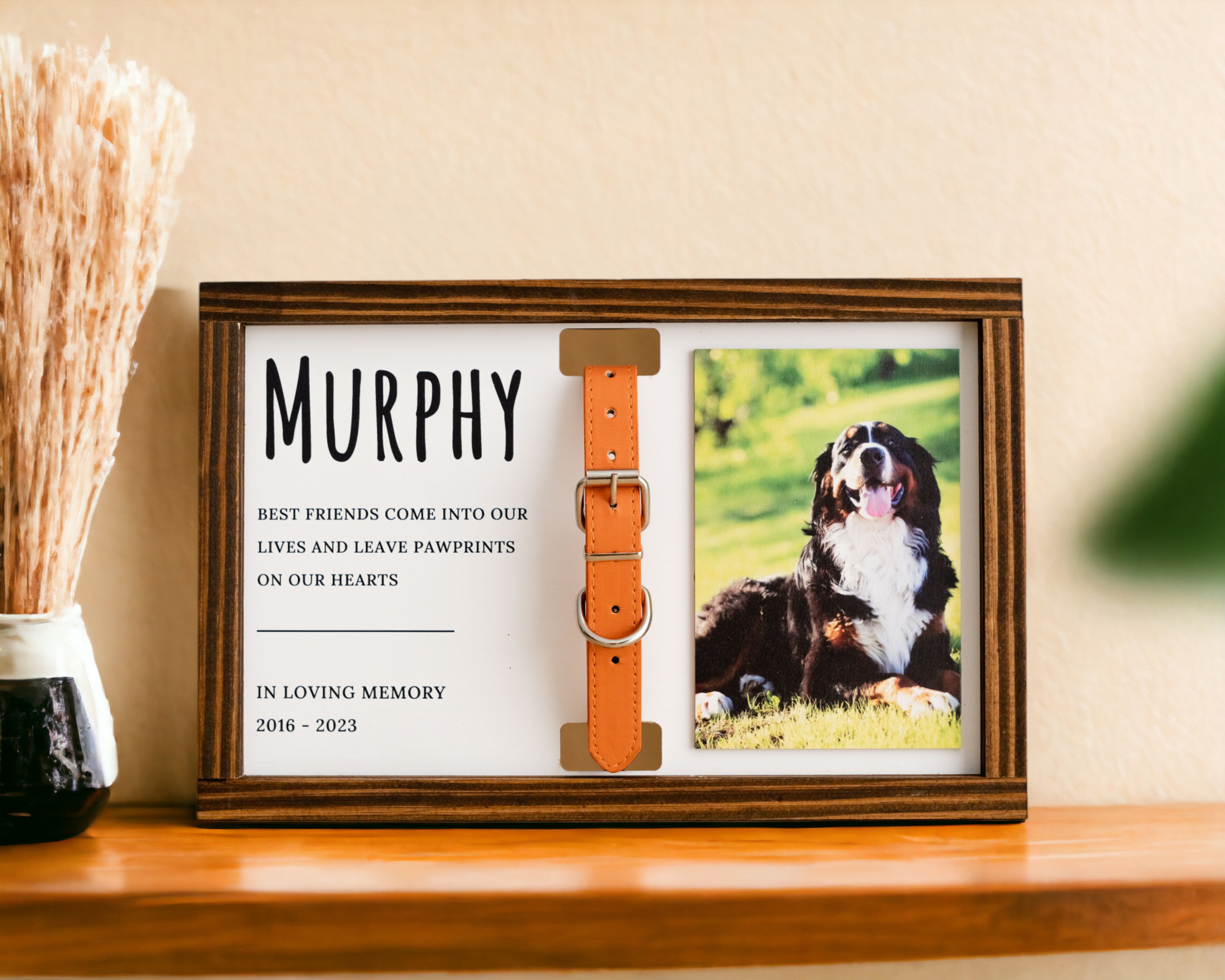 Personalized Pet Memorial Sign Wood for Pet Memorial Gift E54