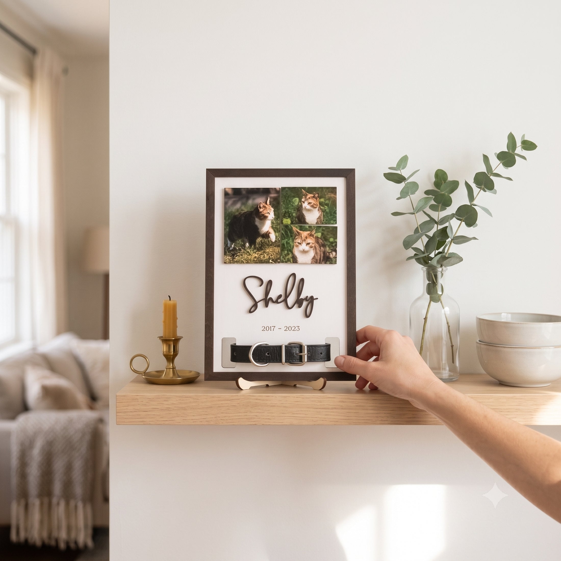 Personalized Pet Memorial Photo Wood Sign Pet Memorial Gift B20