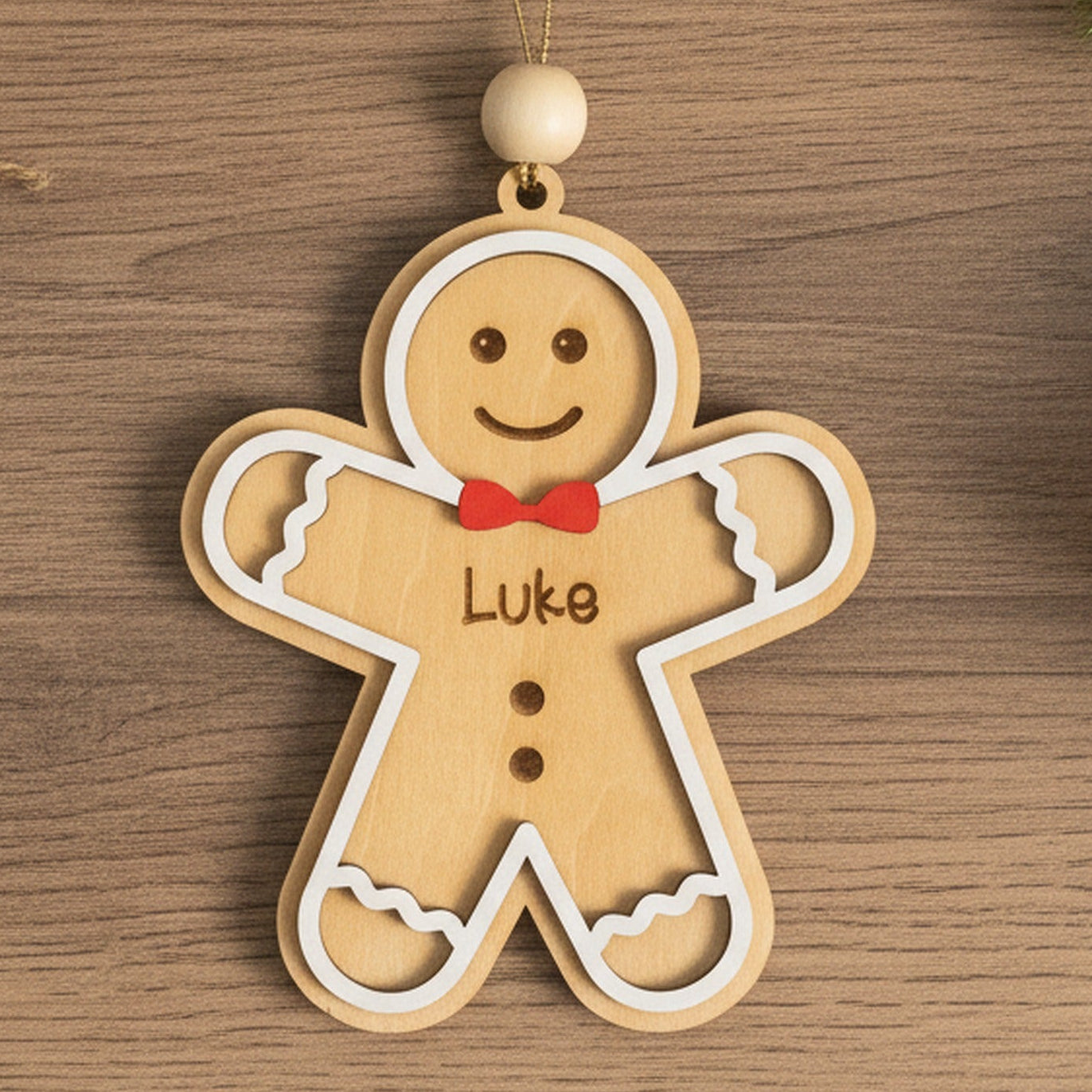 Gingerbread Christmas Ornament for Tree Decor D28