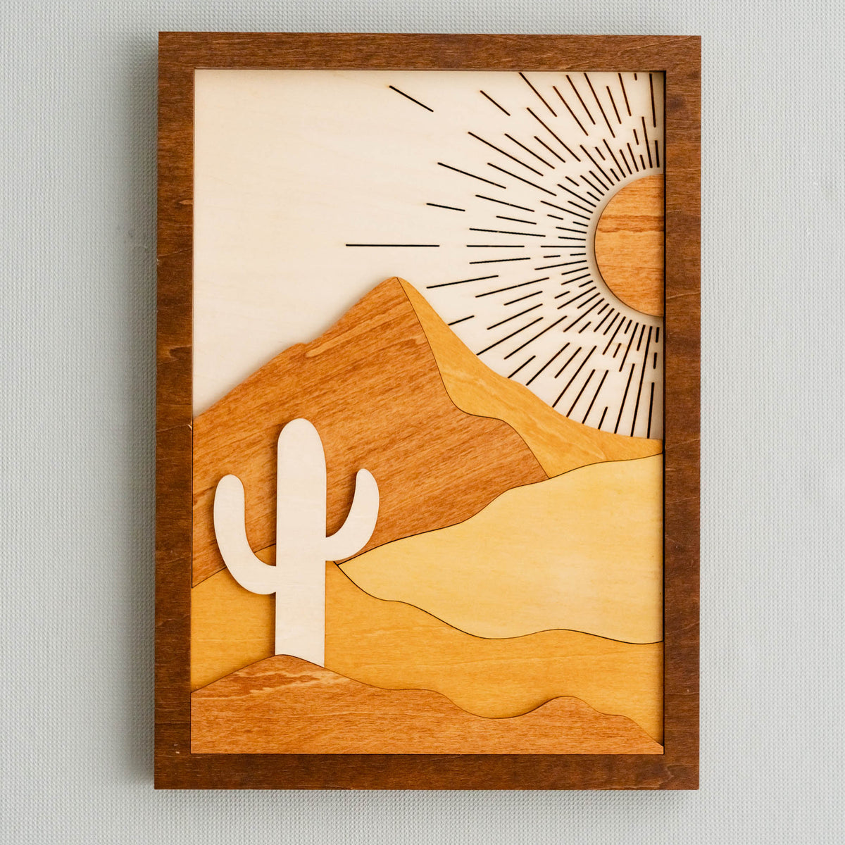 Sun And Moon Wood Wall Art for Modern Wood Wall Decor R07