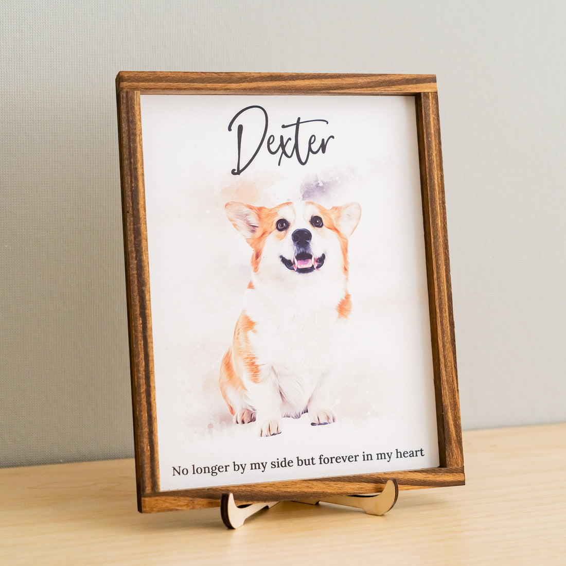 Personalized Pet Memorial Sign Wood for Pet Loss Gift and Decor R10