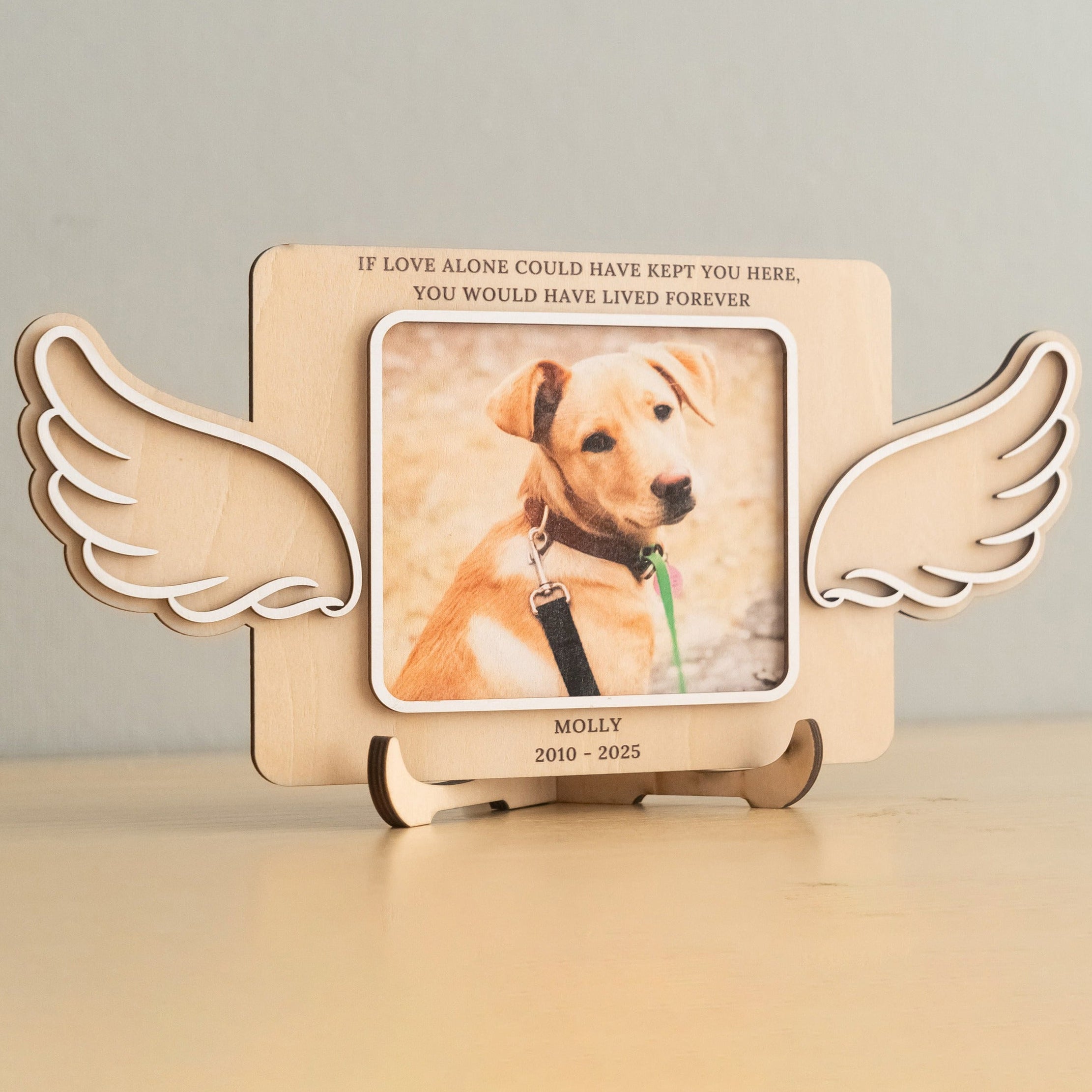 Personalized Pet Memorial Sign Wood for Memorial Gift D15