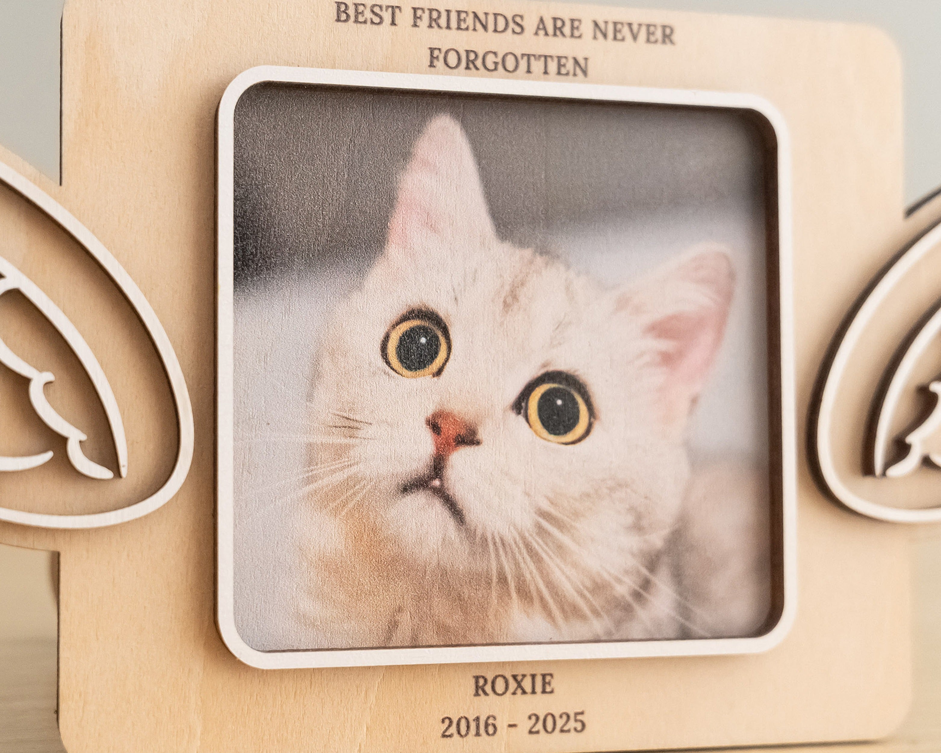 Personalized Pet Memorial Sign Wood for Memorial Gift D15