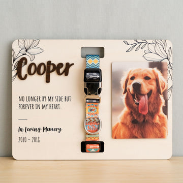 Personalized Pet Memorial Wood Sign for Pet Loss Gift R12