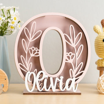 Personalized Letter Piggy Bank wood acrylic for kids piggy bank decor E22