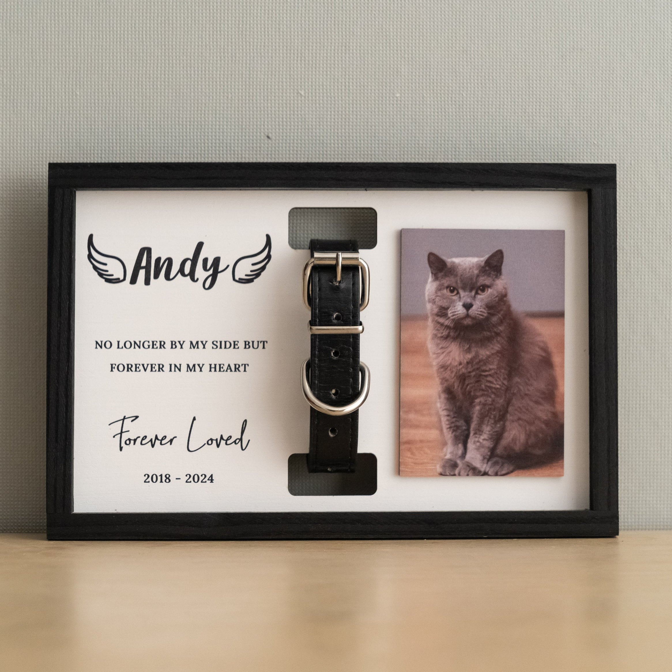 Personalized Pet Memorial Sign Wood Dog Memorial Plaque and Custom Pet Photo Plaque for Dog Sympathy Memorial Y25