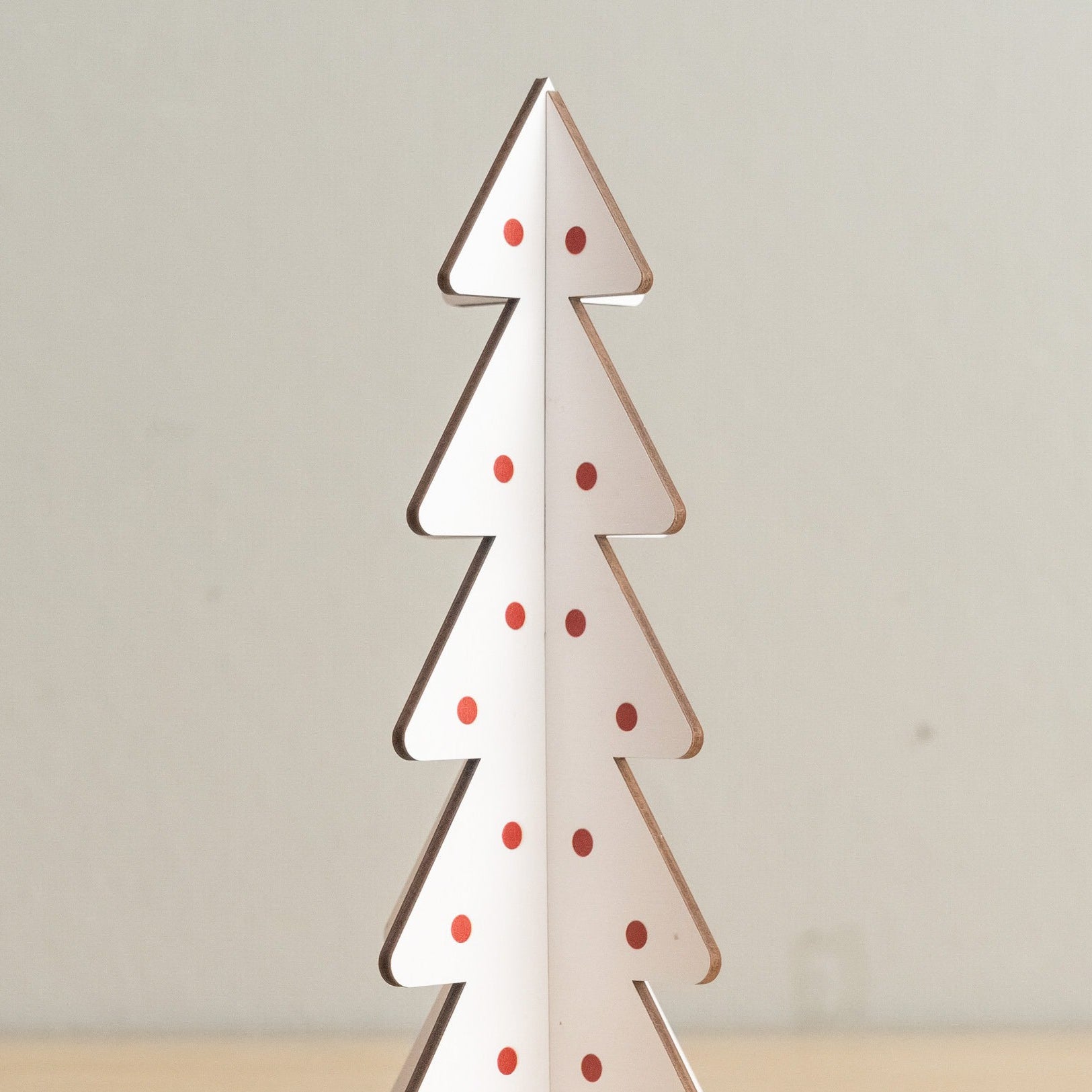 Decorative Wooden Christmas Tree for Christmas Table Decor and Rustic Style D47