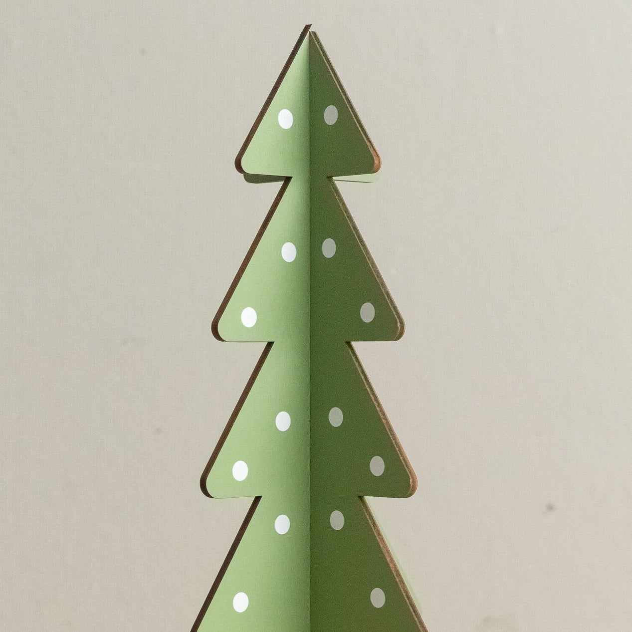 Decorative Wooden Christmas Tree Wood for Tabletop Christmas Decor D47