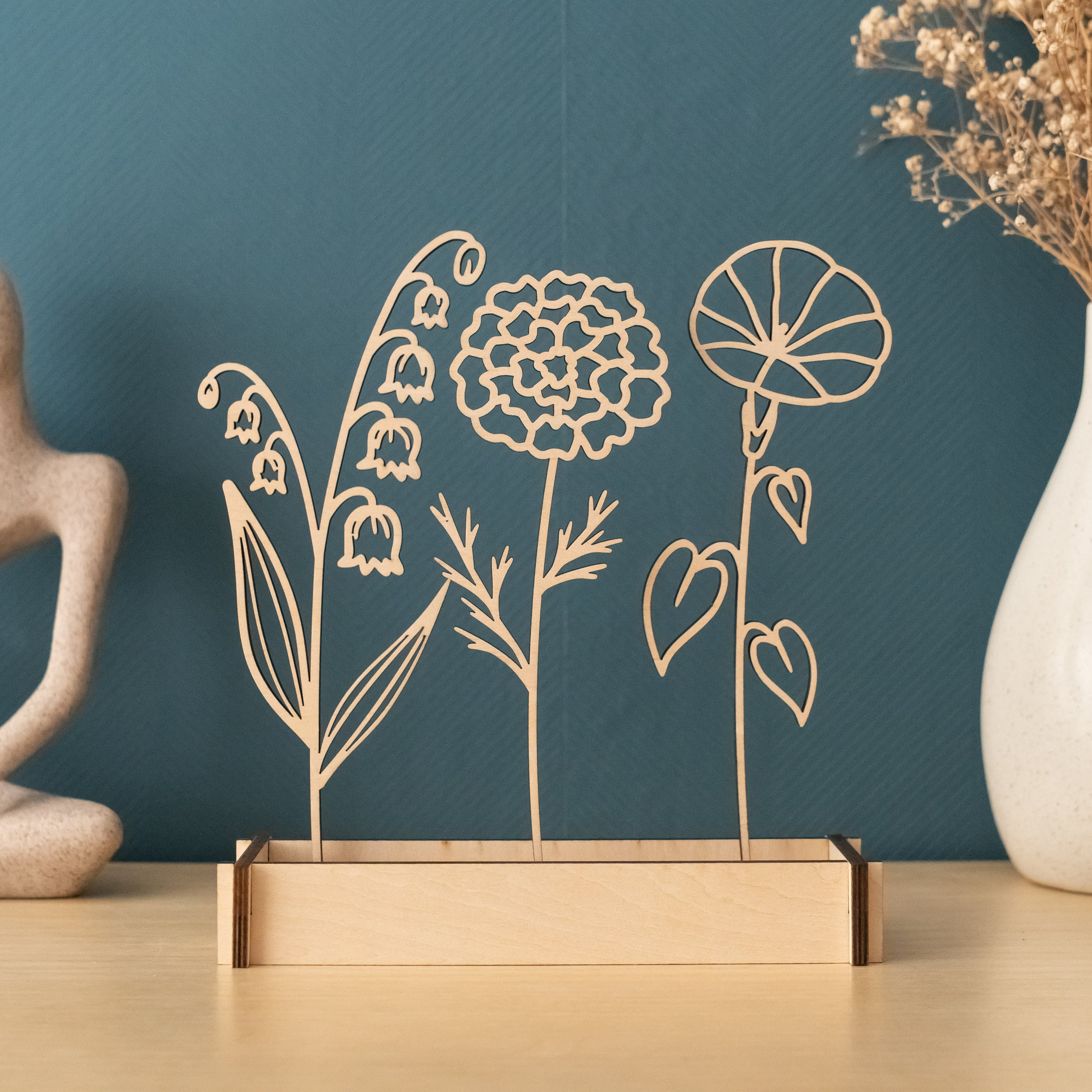 Personalized Wooden Mom’s Garden Personalized Gift for Mom J24