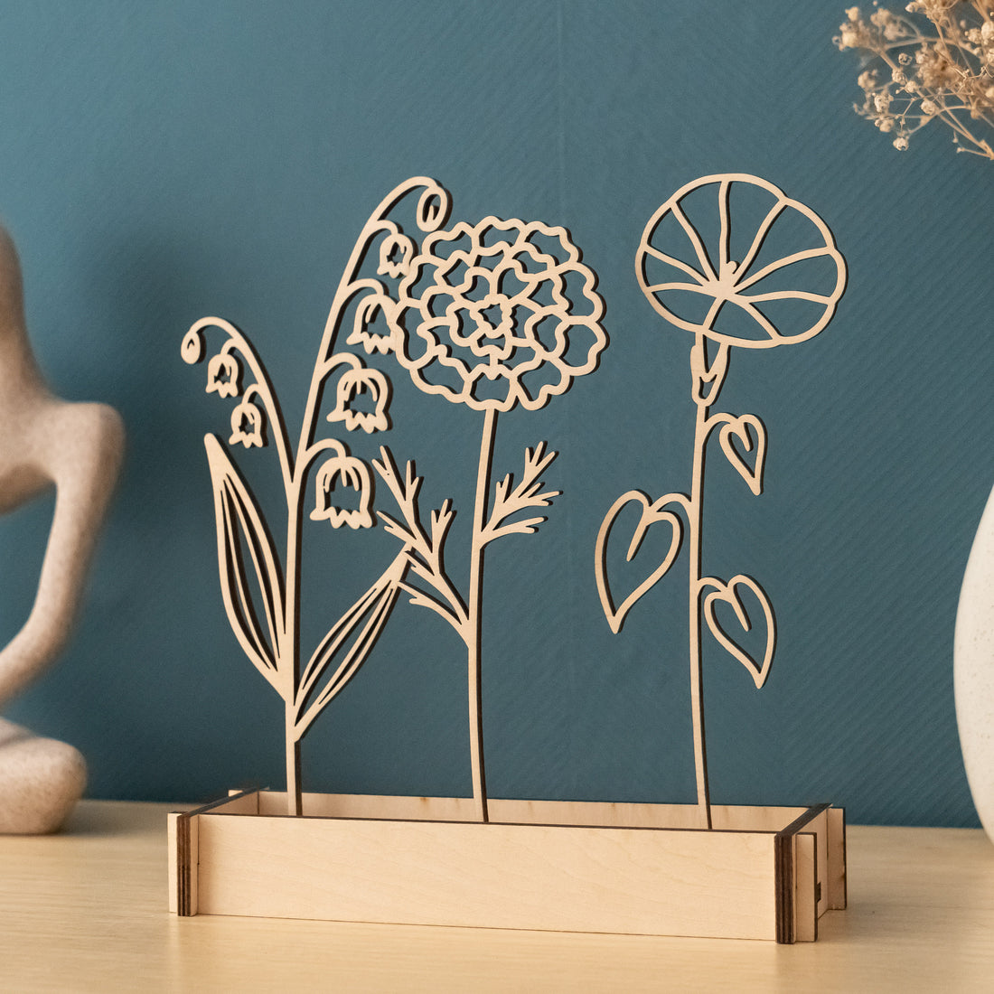 Personalized Wooden Mom’s Garden Personalized Gift for Mom J24