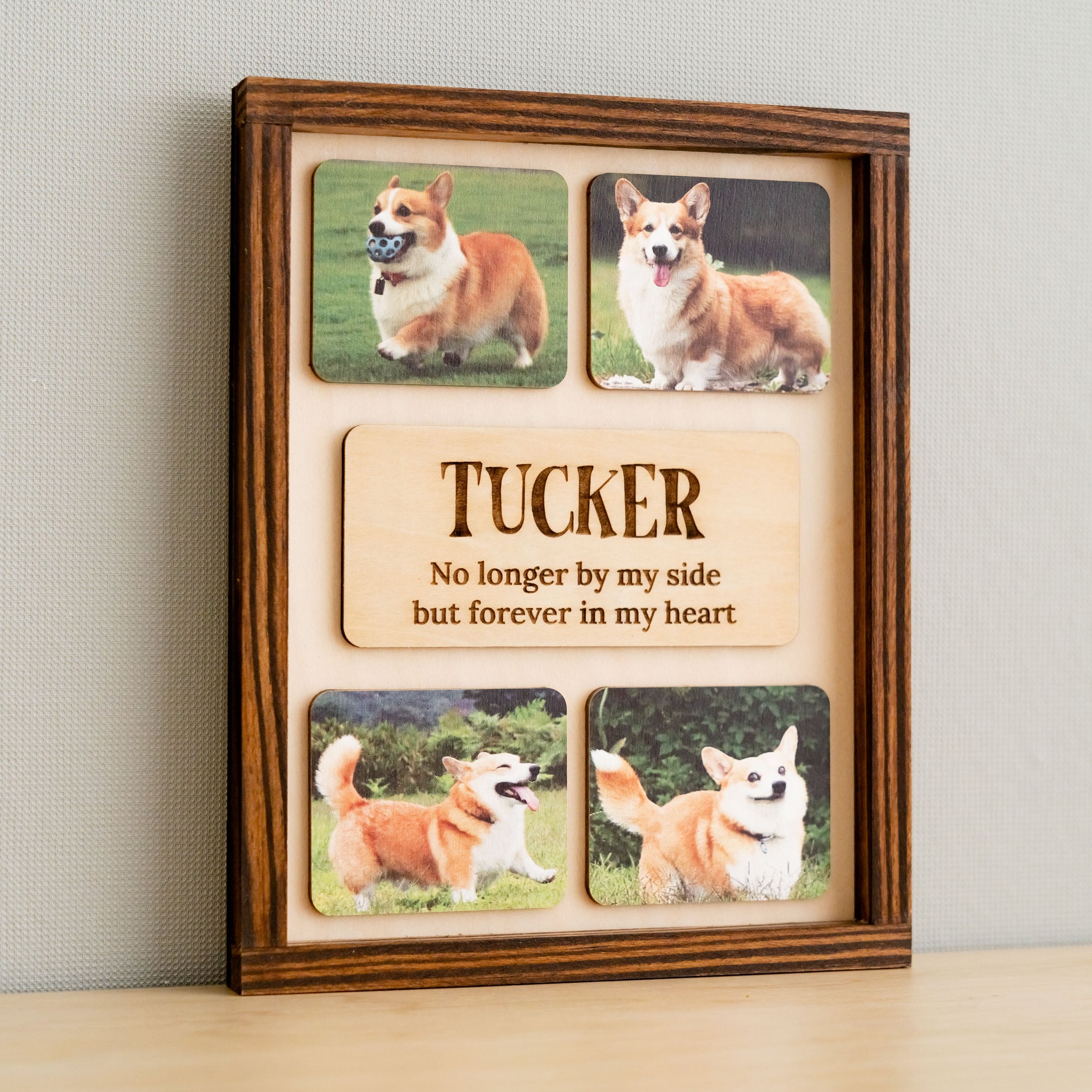 Rustic Pet Memorial Frame For Boho Minimalist Tribute R20