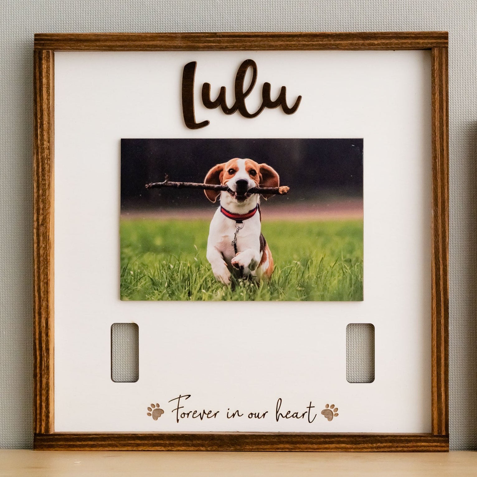 Personalized Pet Memorial Sign Wood and Tabletop Memorial Decor E35