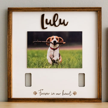 Personalized Pet Memorial Sign Wood and Tabletop Memorial Decor E35