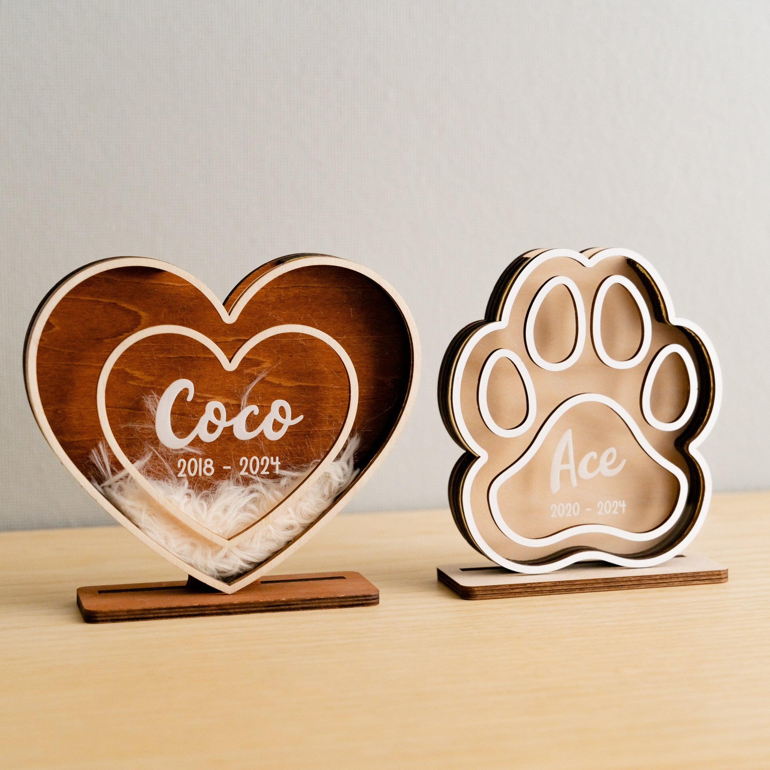 Boho Chic Pet Hair Memorial Keepsake for Stylish Home Decor R23