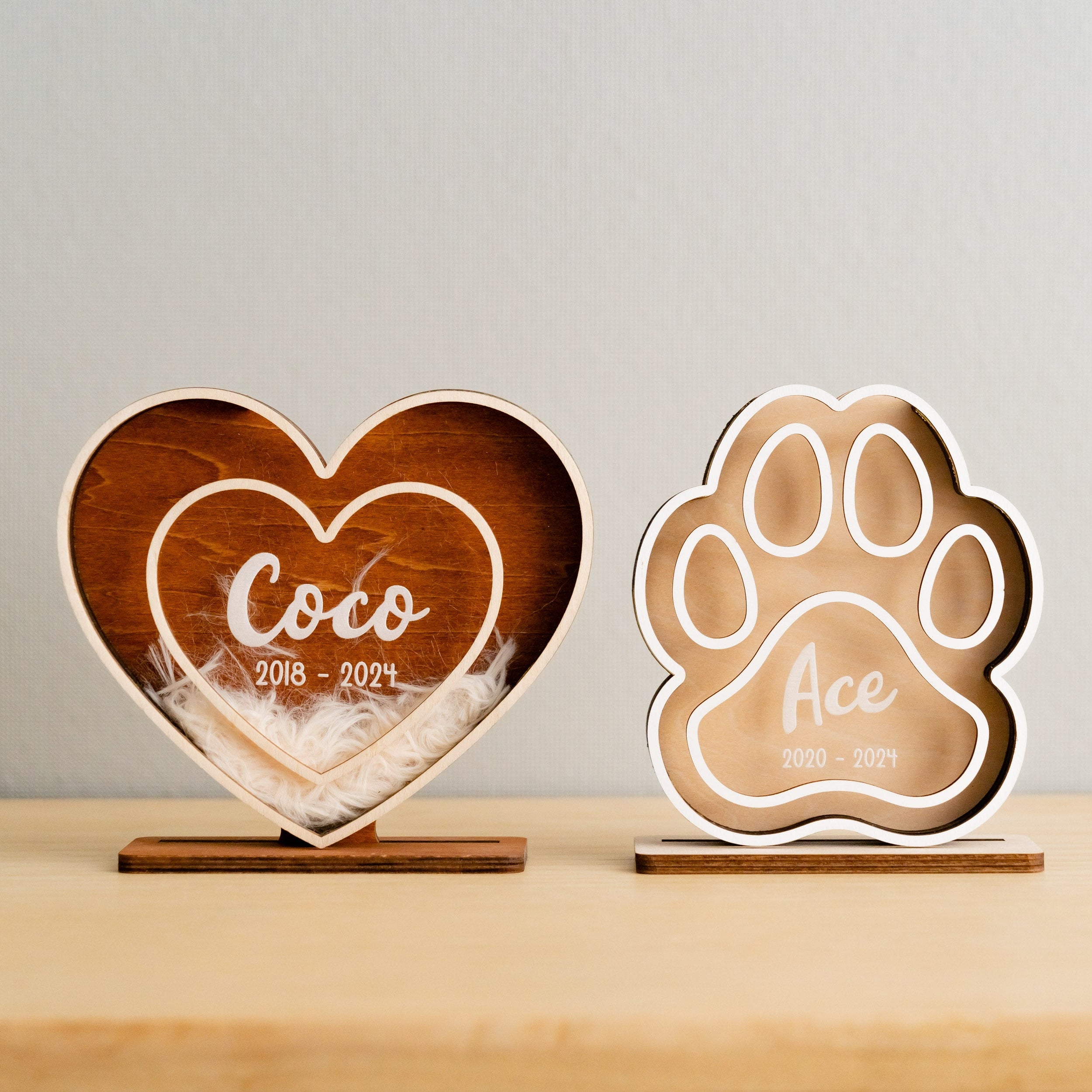 Boho Chic Pet Hair Memorial Keepsake for Stylish Home Decor R23