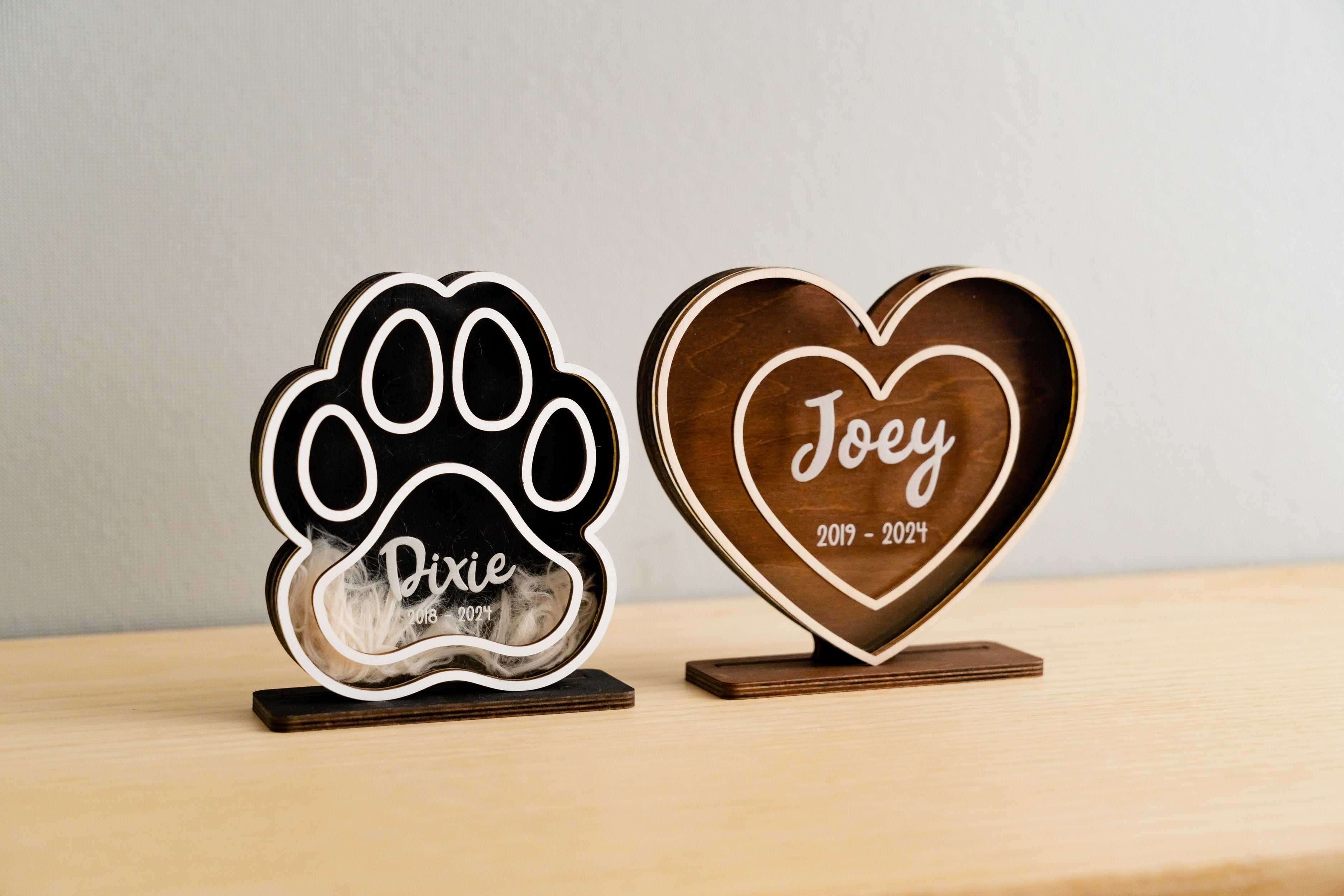 Boho Chic Pet Hair Memorial Keepsake For Personalized Home Decor