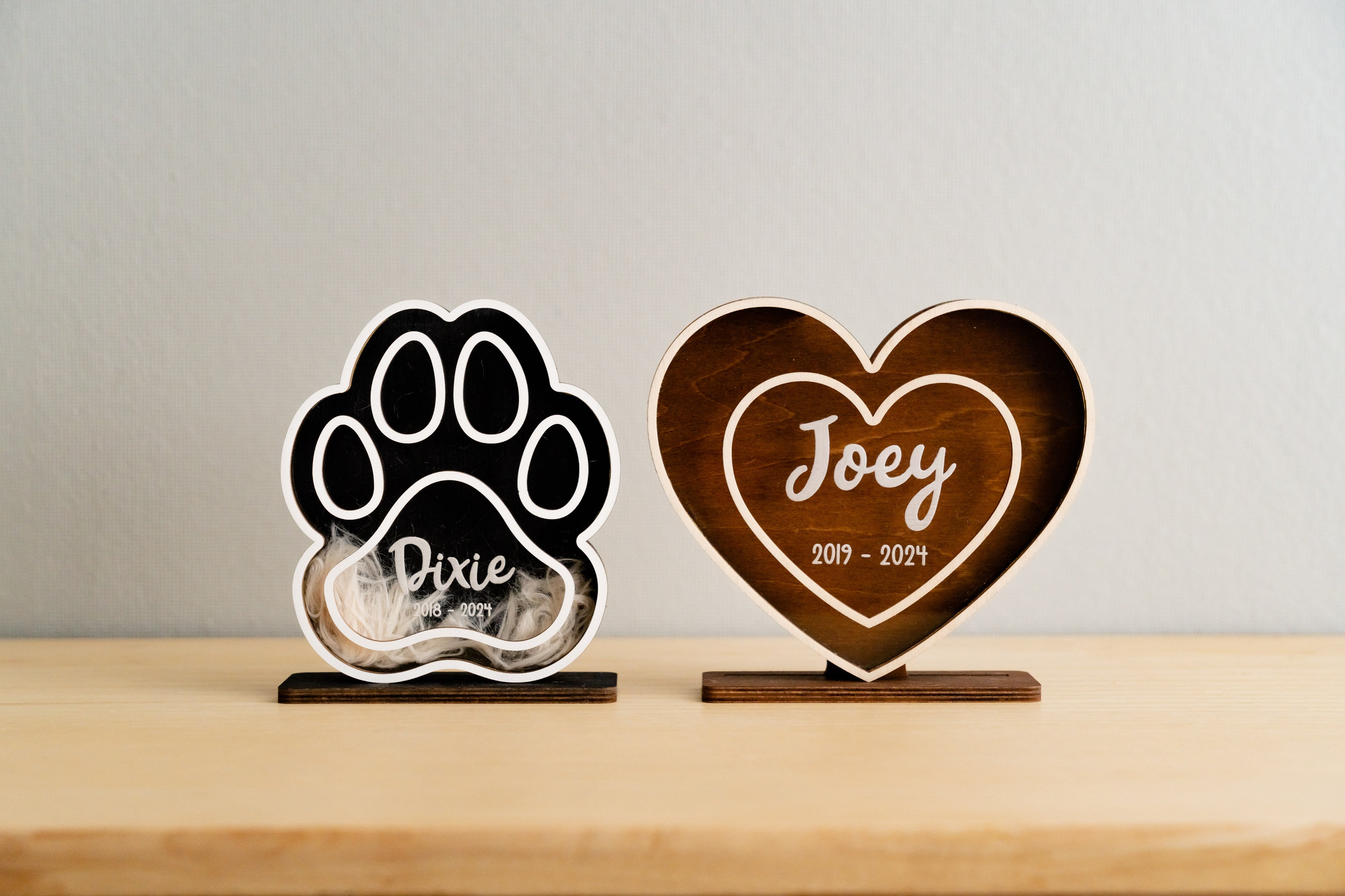 Boho Chic Pet Hair Memorial Keepsake For Personalized Home Decor