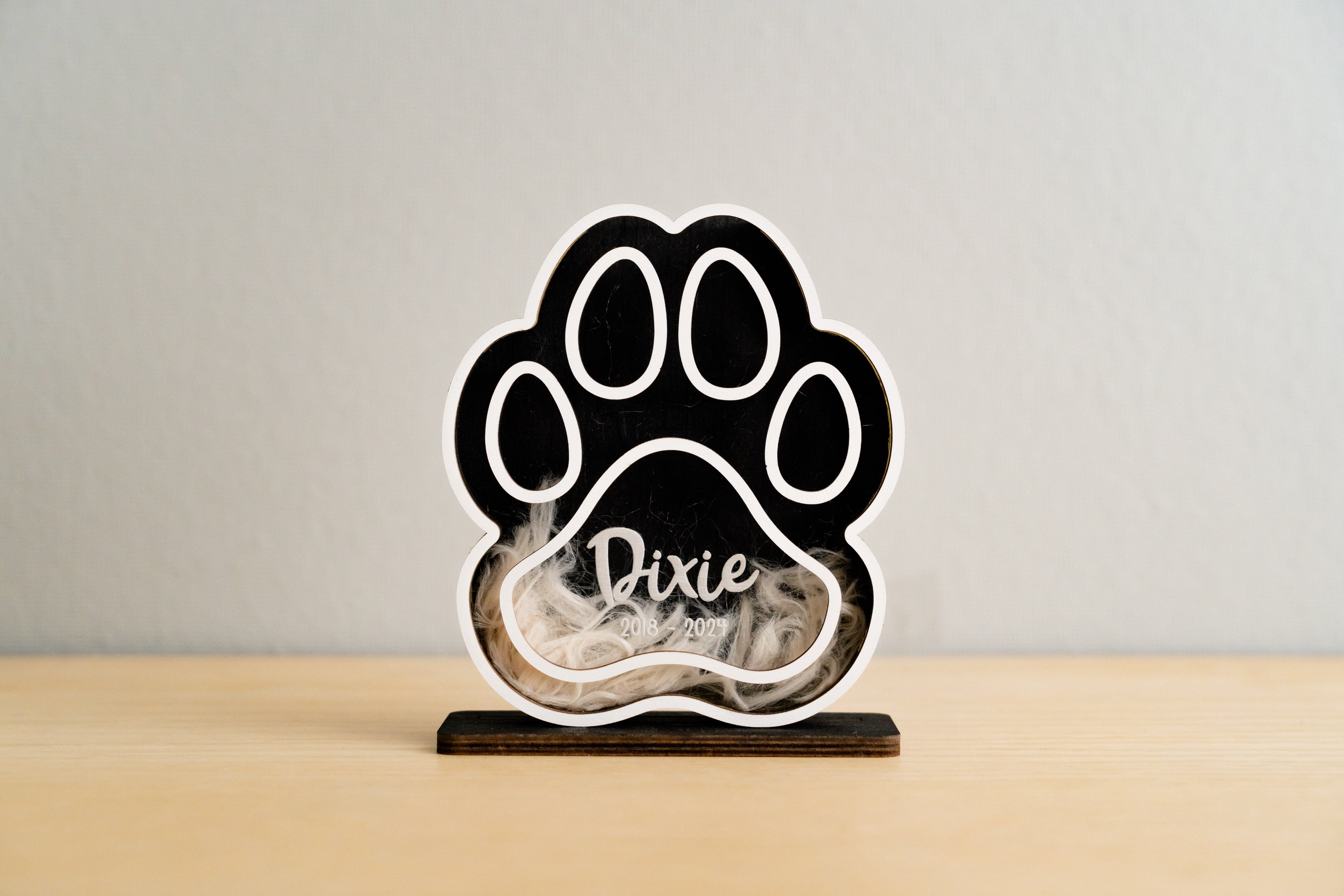 Boho Chic Pet Hair Memorial Keepsake For Personalized Home Decor