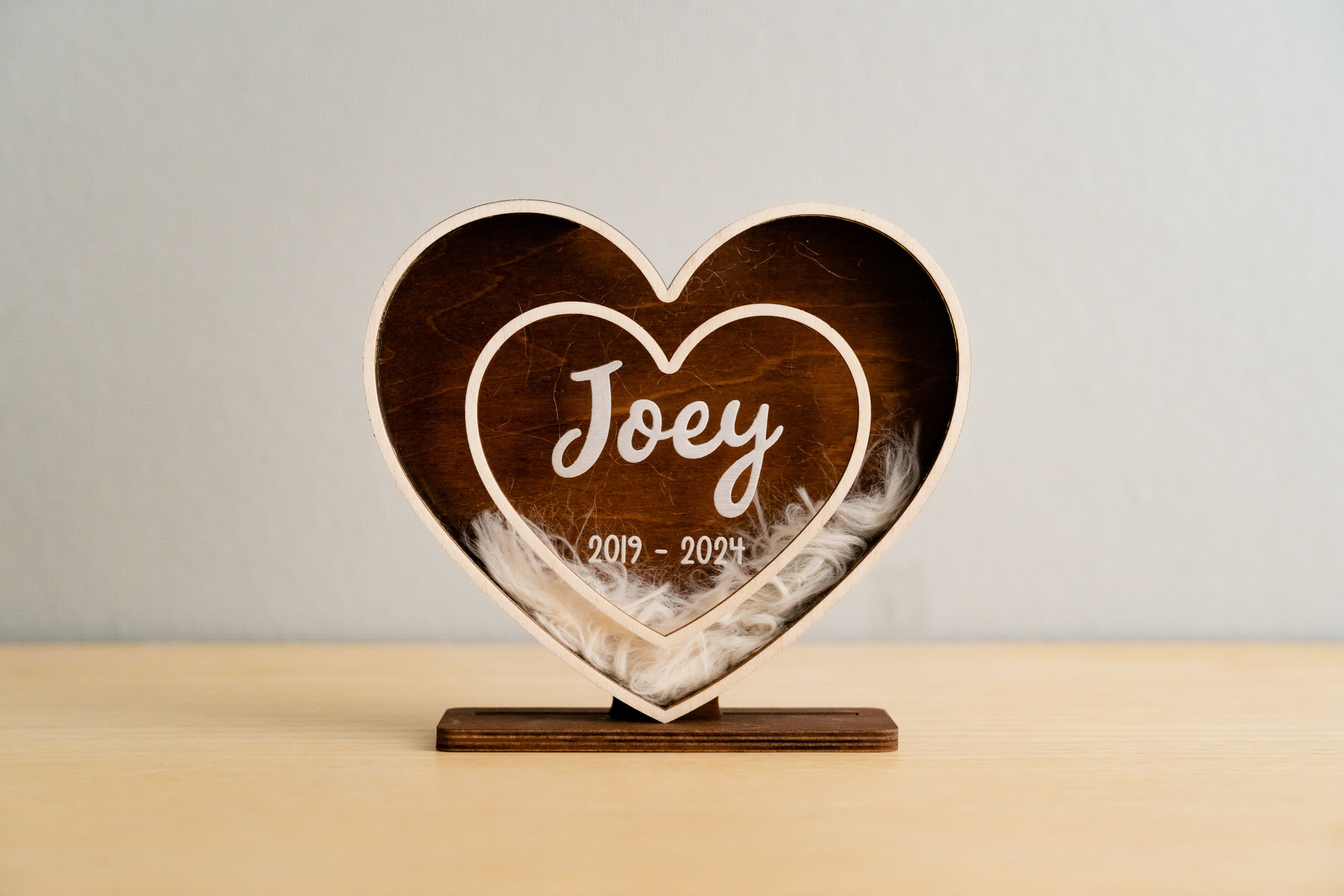 Boho Chic Pet Hair Memorial Keepsake For Personalized Home Decor