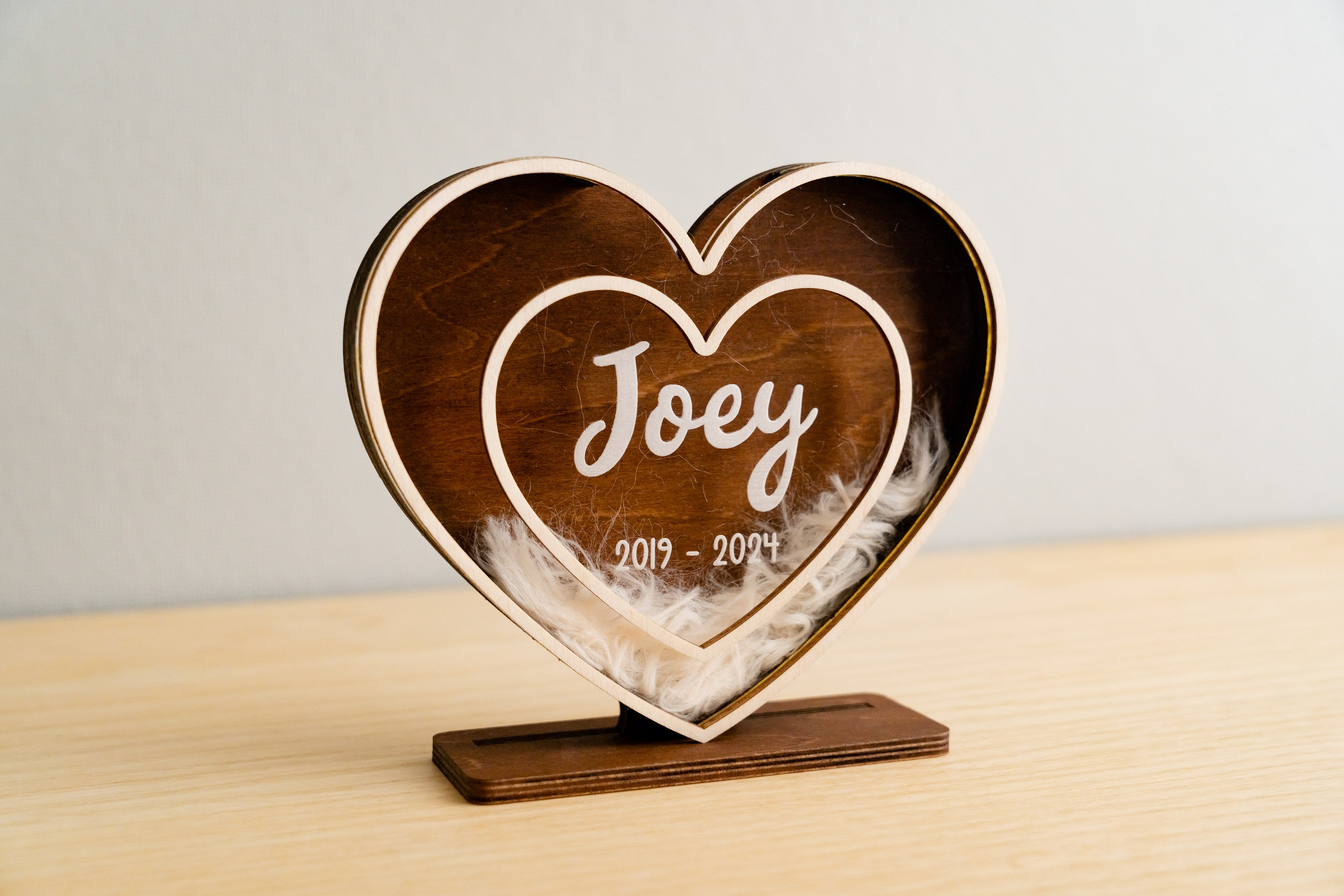 Boho Chic Pet Hair Memorial Keepsake For Personalized Home Decor