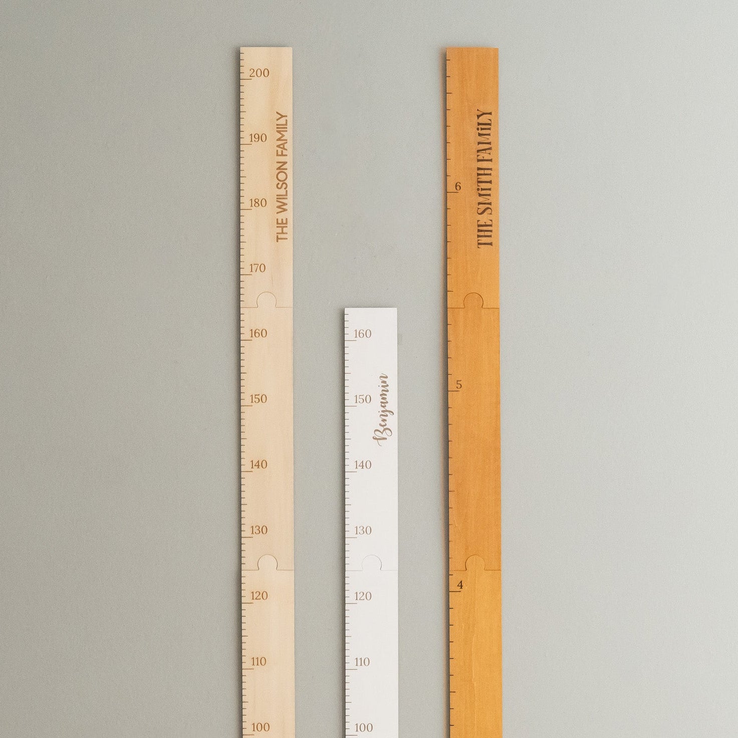 Personalized Wooden Growth Chart Ruler for Kids Height and Wood Decor Y72