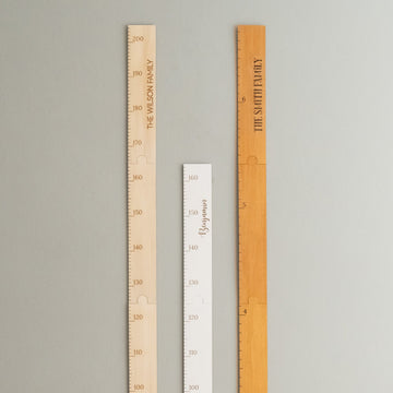 Personalized Wooden Growth Chart Ruler for Kids Height and Wood Decor Y72