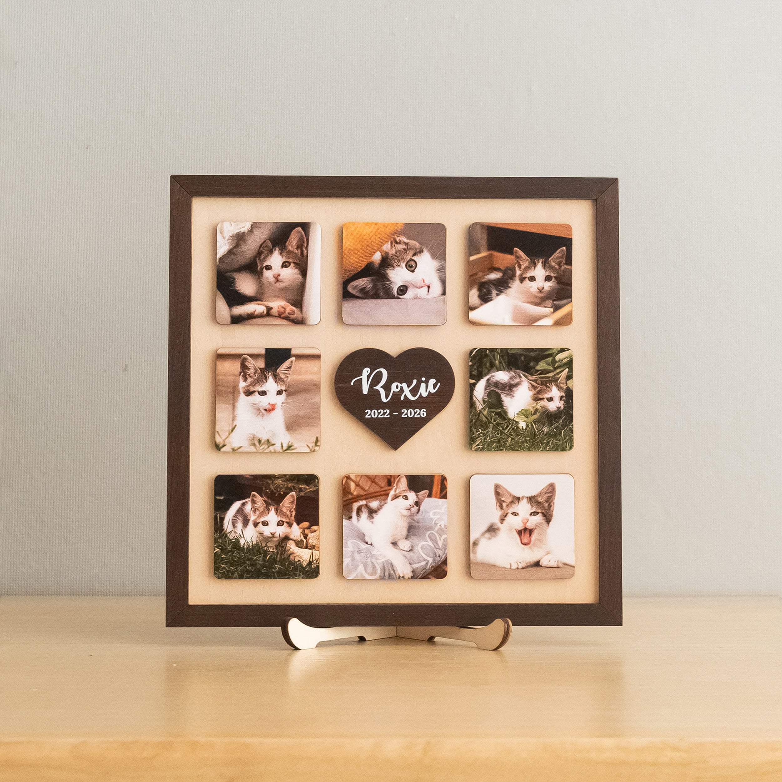 Personalized Pet Memorial Photo Wood Sign Memorial Keepsake B23