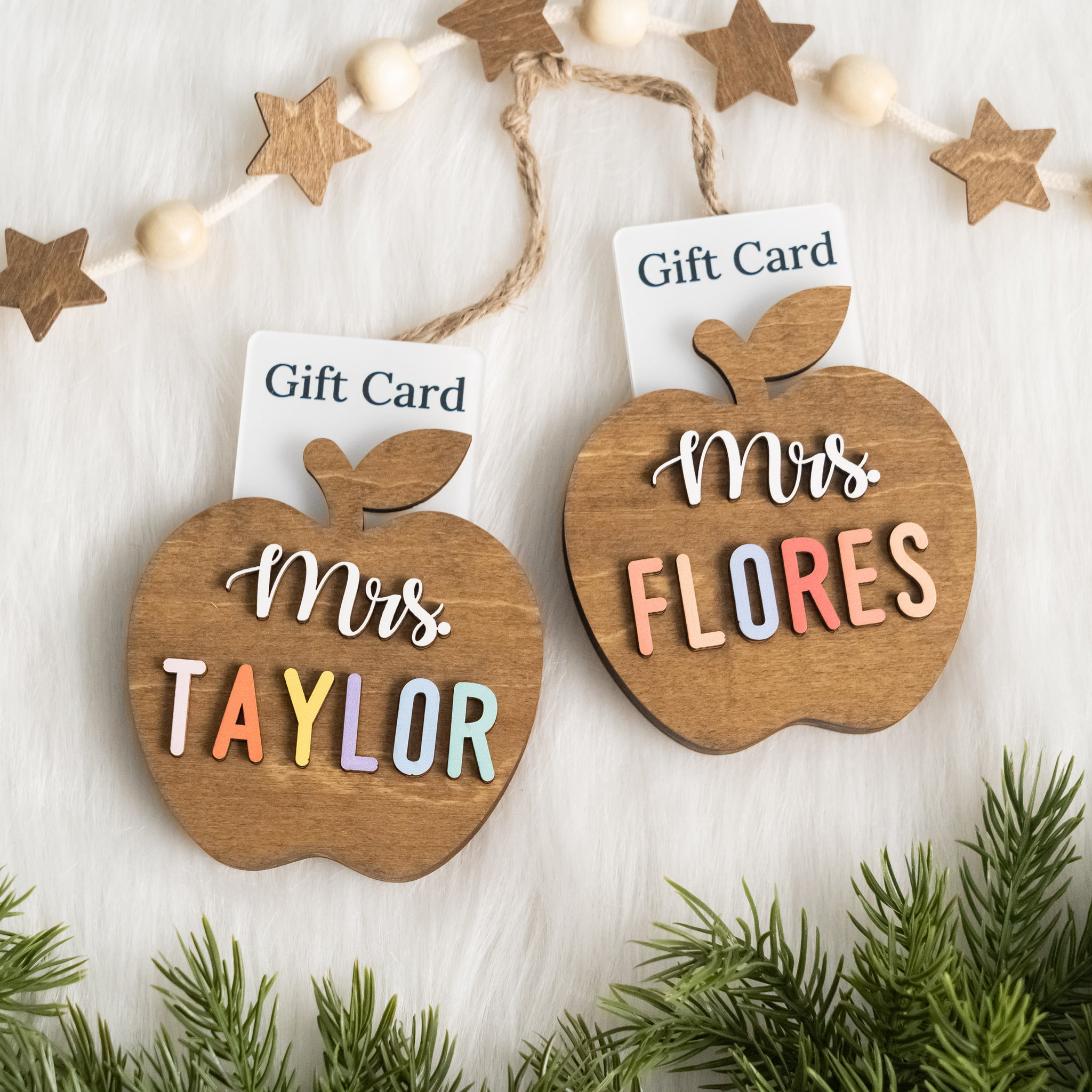 Teacher Gift Card Holder Ornament For Thoughtful Appreciation Gift