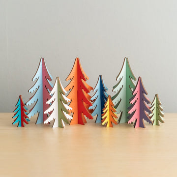 Decorative Wooden Christmas Tree for Modern Christmas Table Decor R91