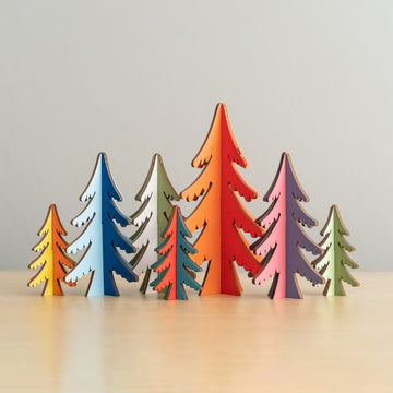 Decorative Wooden Christmas Tree for Festive Table Decor R91