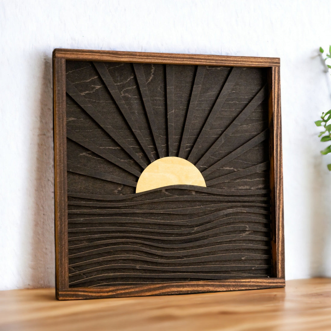 Brighten Your Space with Boho Rustic Sunshine Decor E09