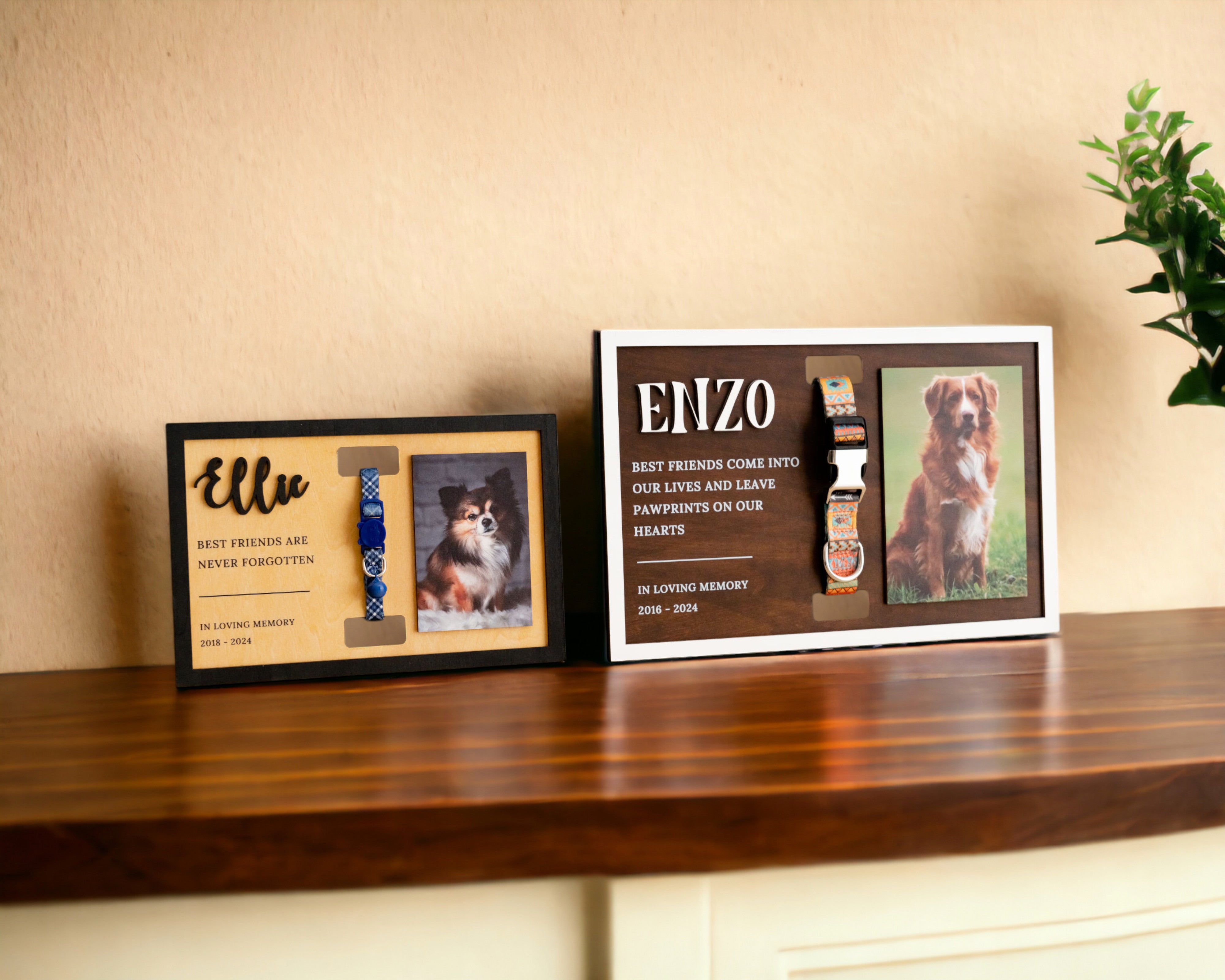 Personalized Pet Memorial Sign wood for pet memorial gift with photo R19