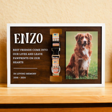 Personalized Pet Memorial Sign wood for pet memorial gift with photo R19