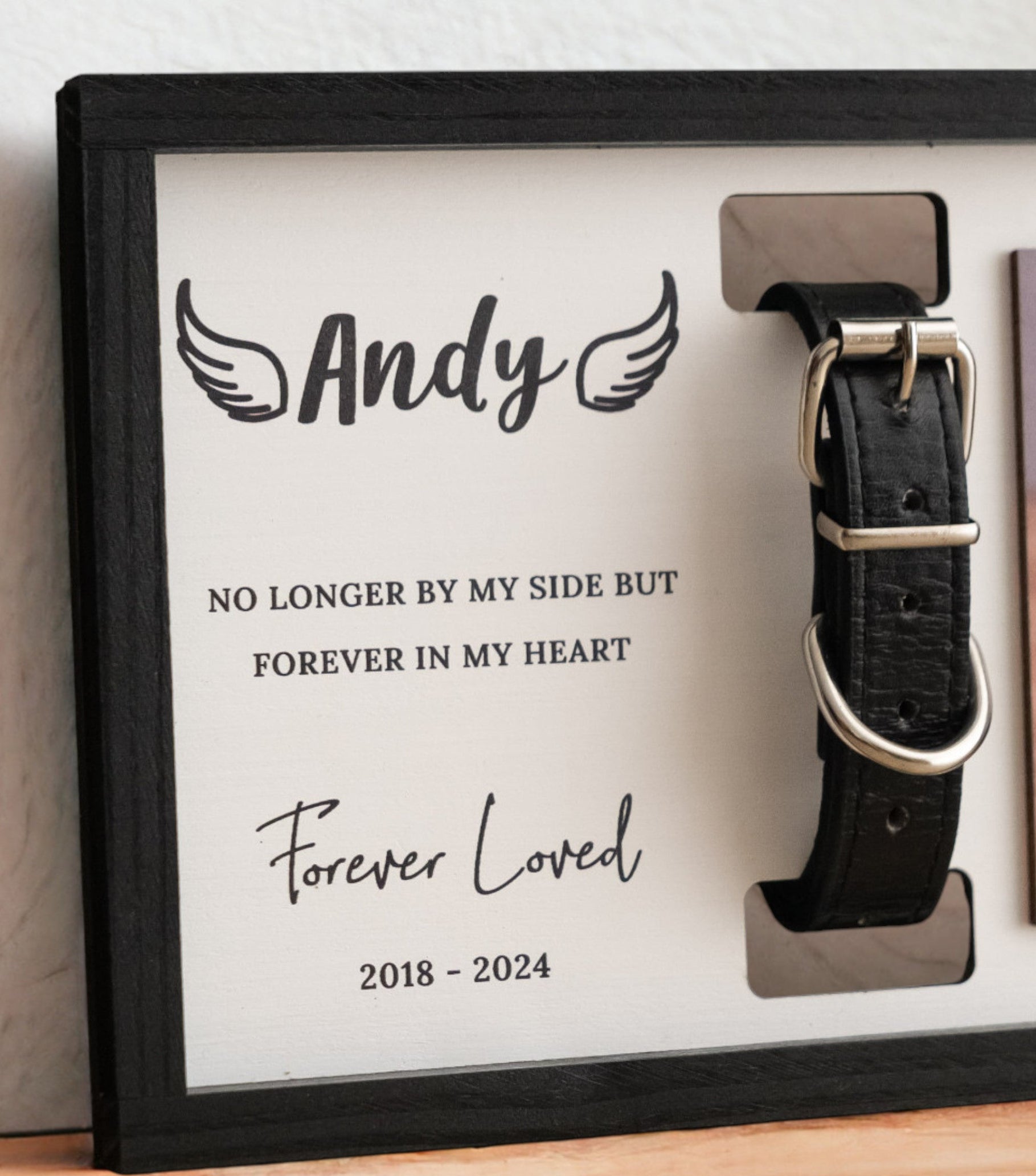 Personalized Pet Memorial Sign Wood Dog Memorial Plaque and Custom Pet Photo Plaque for Dog Sympathy Memorial Y25