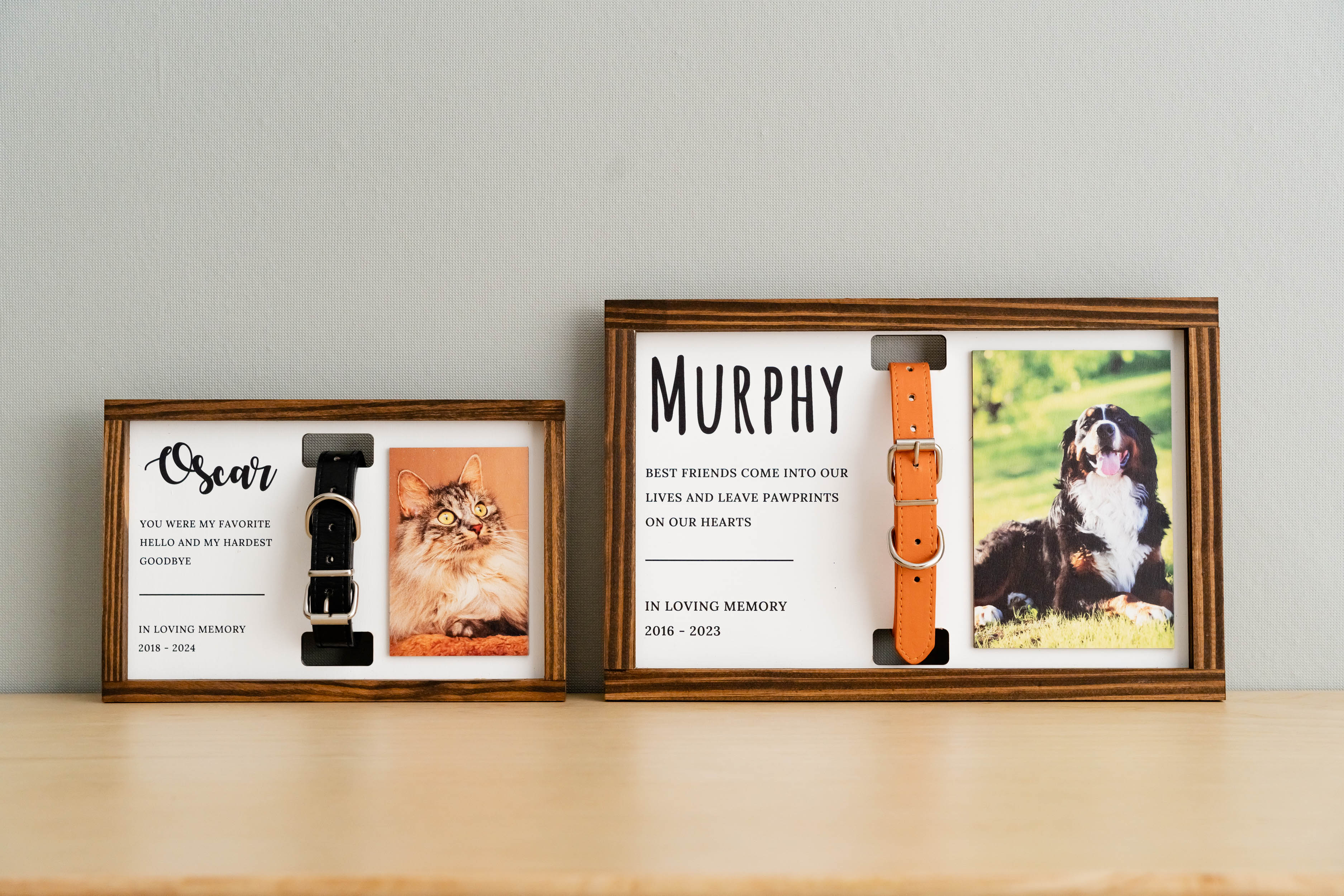 Personalized Pet Memorial Sign Wood for Pet Memorial Gift E54