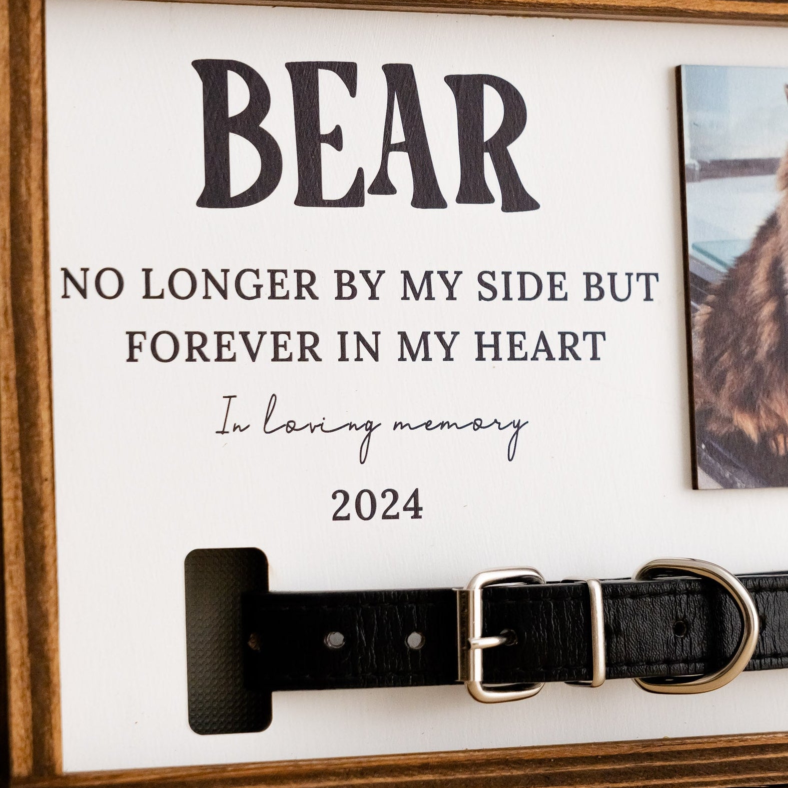 Personalized Pet Memorial Sign Wood for Pet Loss Gift E36