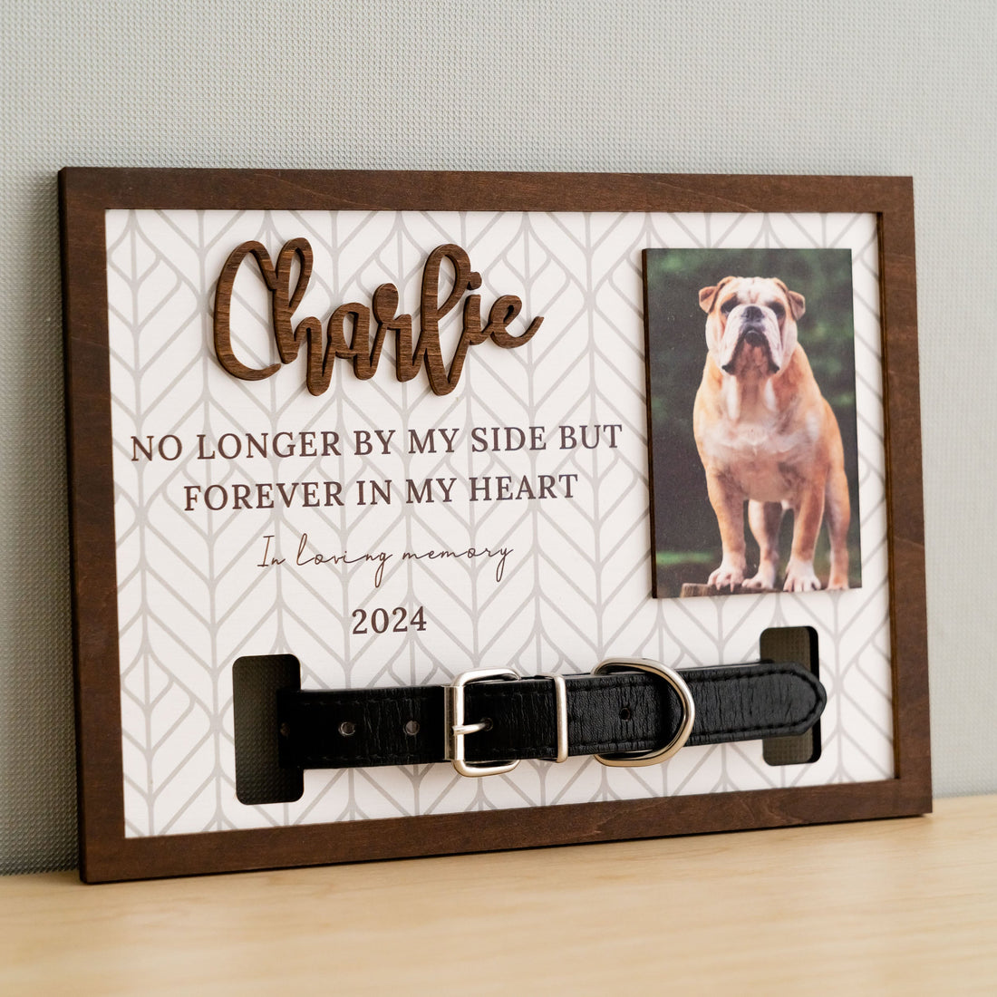 Personalized Pet Memorial Sign Wood for Dog and Cat Memorial R04