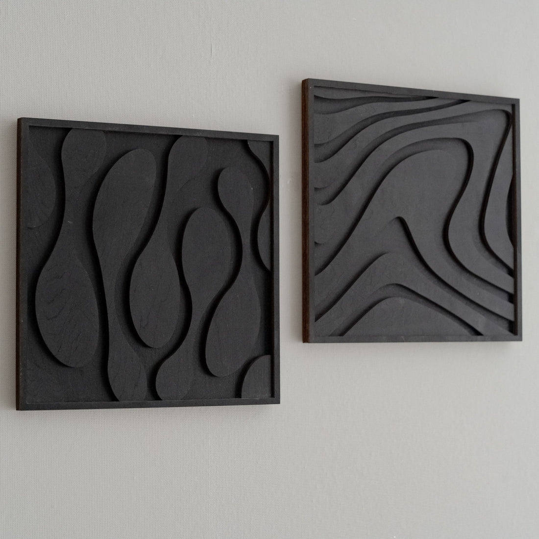 Liquid Fusion Wooden Wall Art for Boho Modern Spaces R28