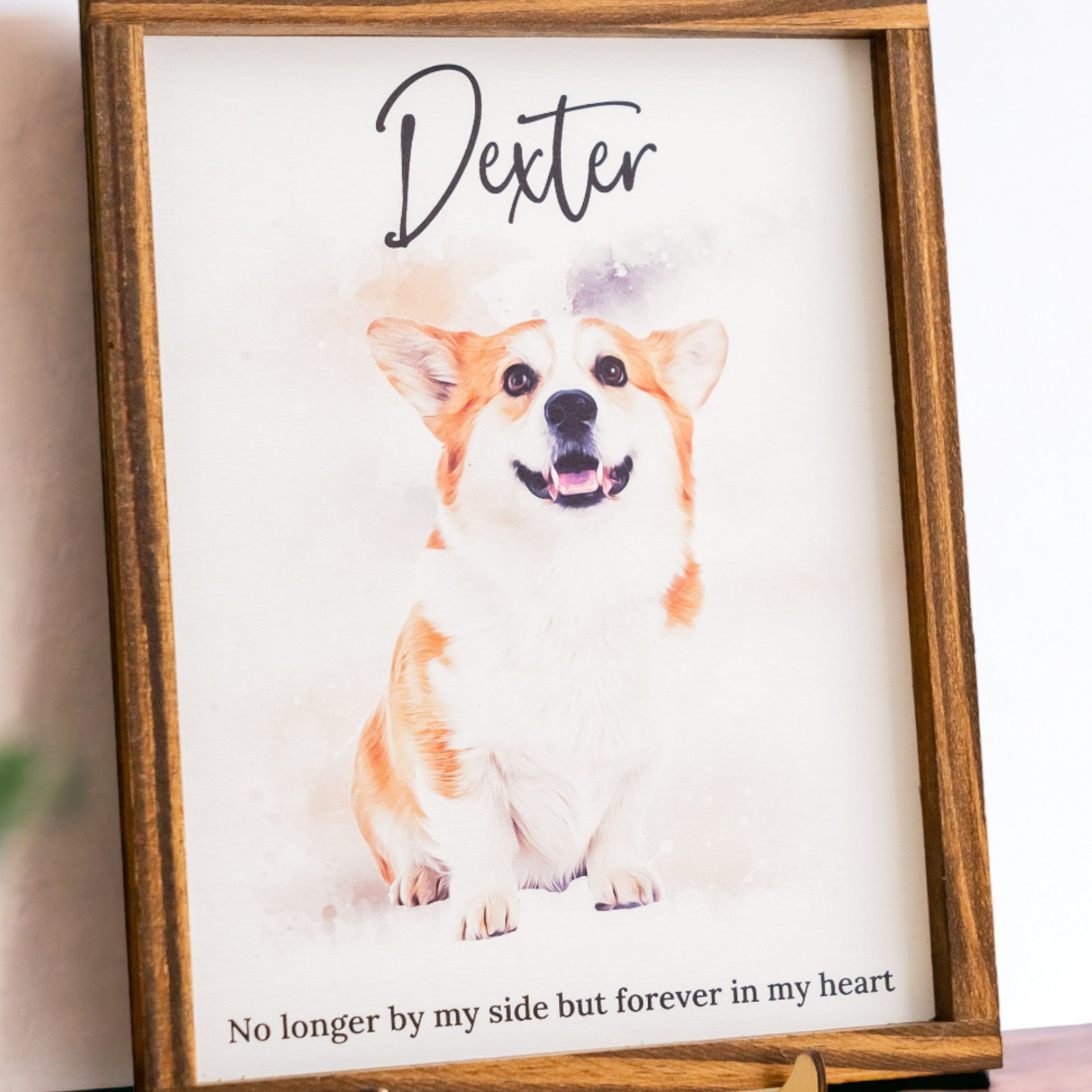 Personalized Pet Memorial Sign Wood for Pet Loss Gift and Decor R10