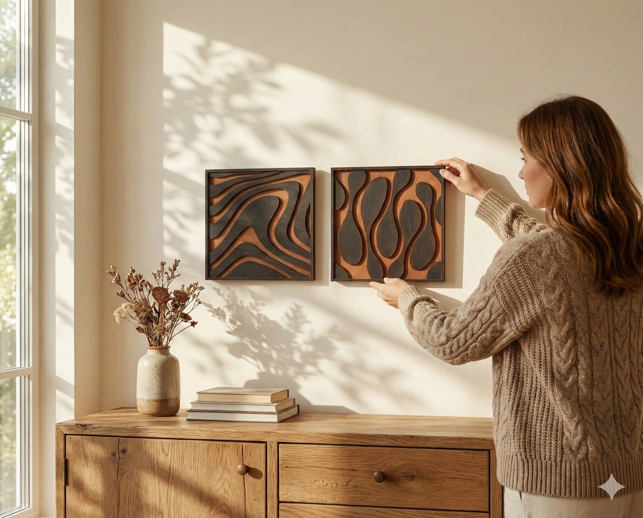 Wooden Liquid Wall Art for Abstract Wall Art and Modern Decor R28