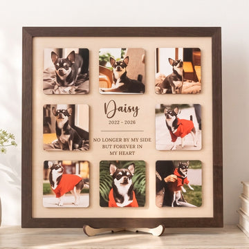 Personalized Pet Memorial Photo Wood Sign Pet Memory Gift B32
