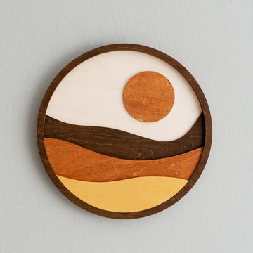 Sun And Moon Wood Wall Art Wood for Sun Moon Wall Art E04