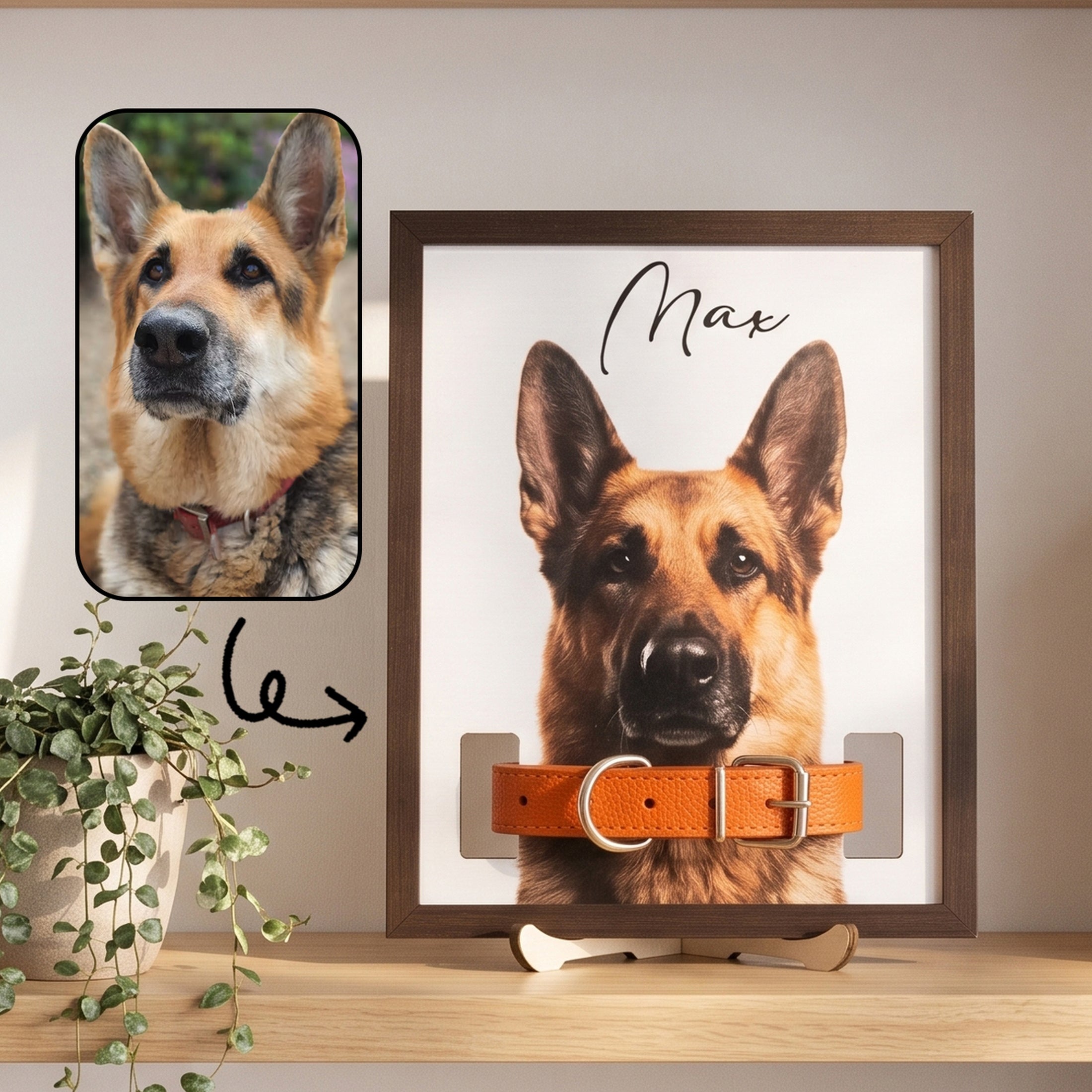 Personalized Pet Memorial Photo Wood Sign Pet Memorial Gift B21