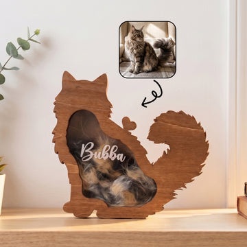 Personalized Pet Hair Keepsake Box Pet Memorial Gift B31