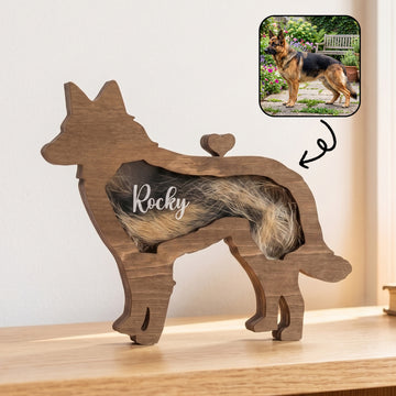 Personalized Pet Hair Keepsake Box Pet Keepsake Box B31