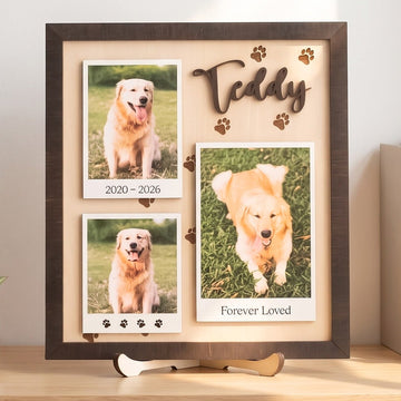 Personalized Pet Memorial Photo Wood Sign Pet Memorial Gift B33